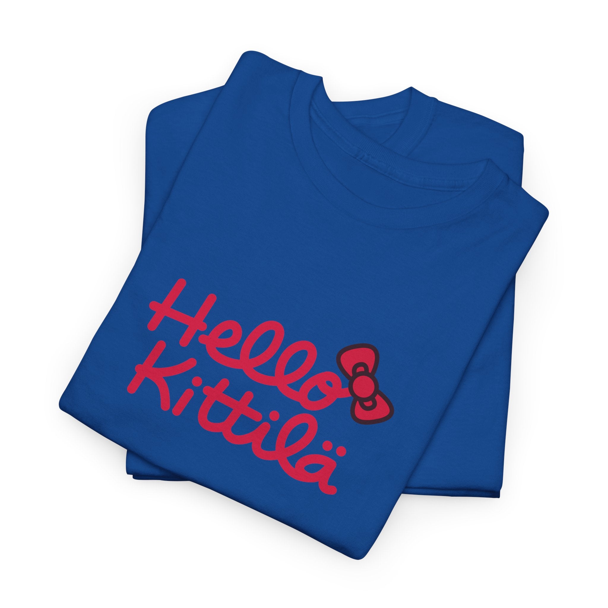 Hello Kittilä (iso teksti) | 100% puuvillaa, unisex