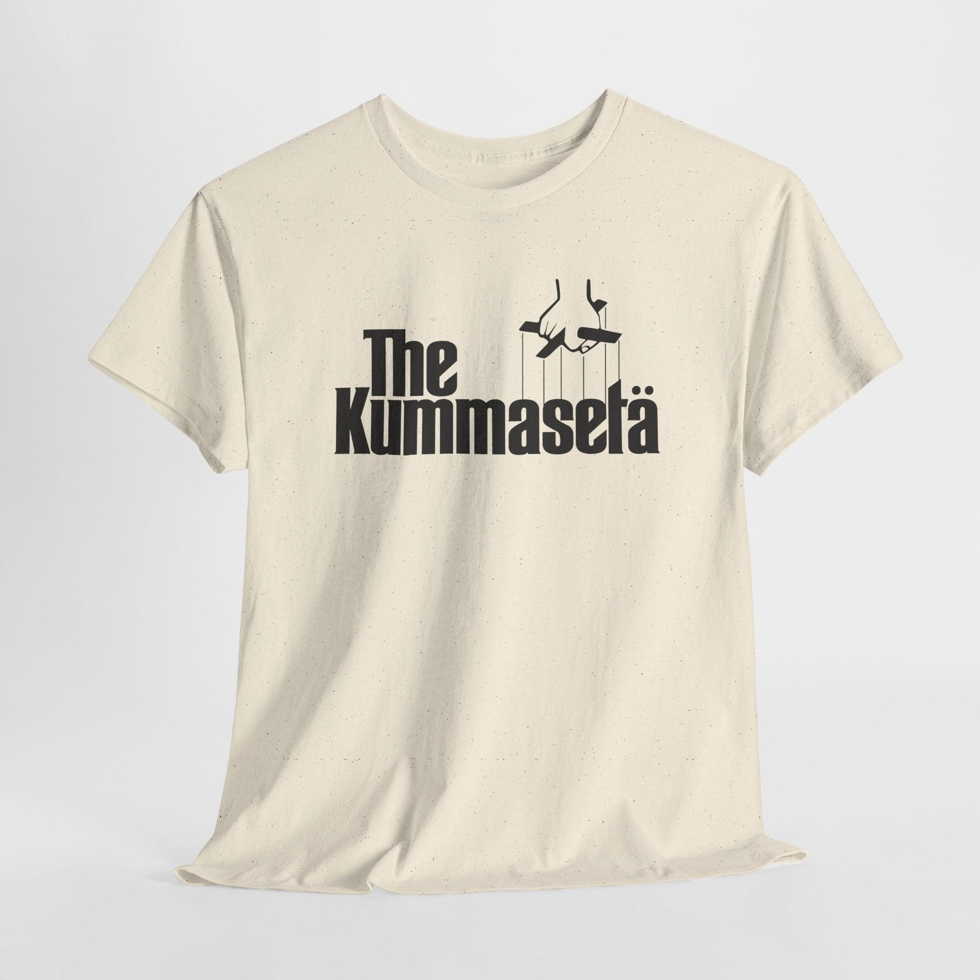 The Kummasetä t-paita, tumma teksti | 100% puuvillaa, unisex - Lourun verkkokauppa