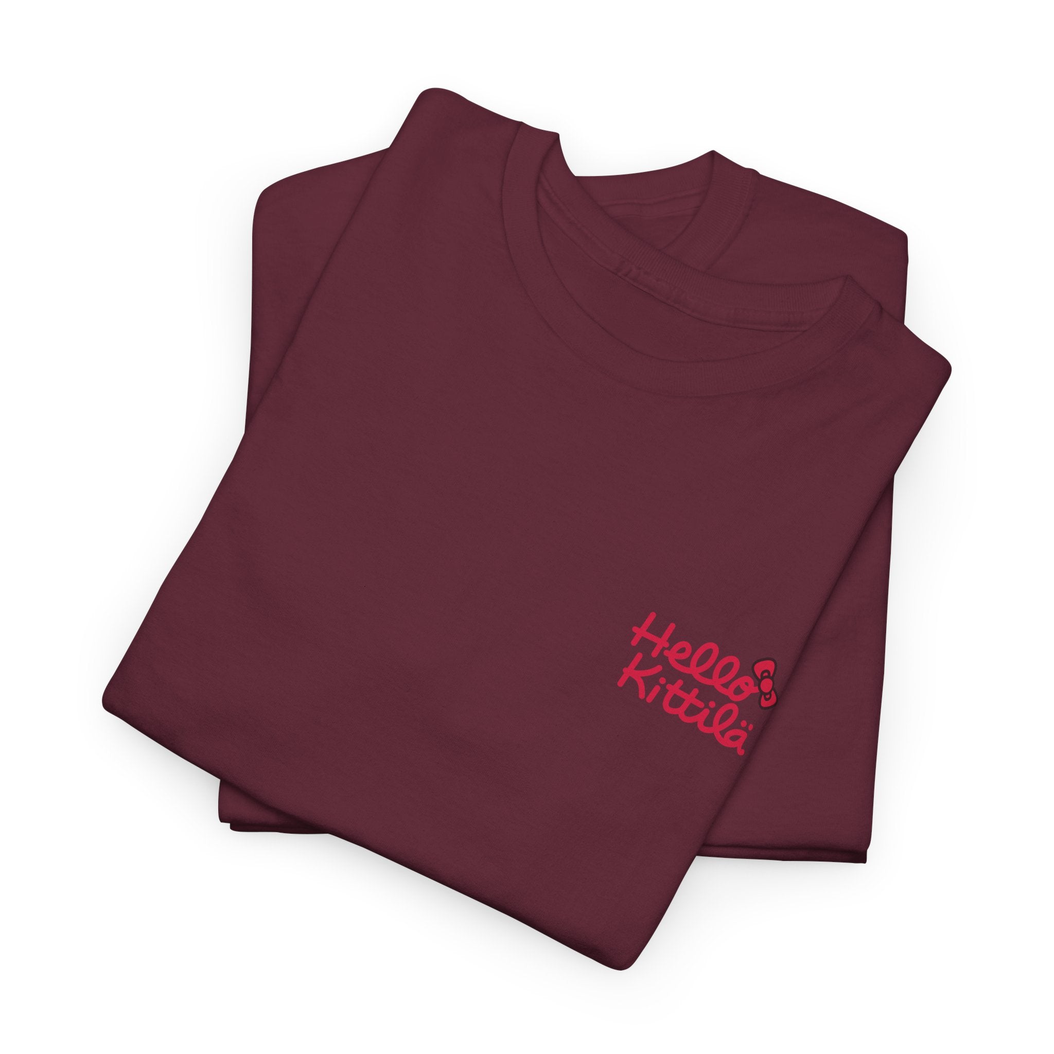 Hello Kittilä (pieni teksti) | 100% puuvillaa, unisex