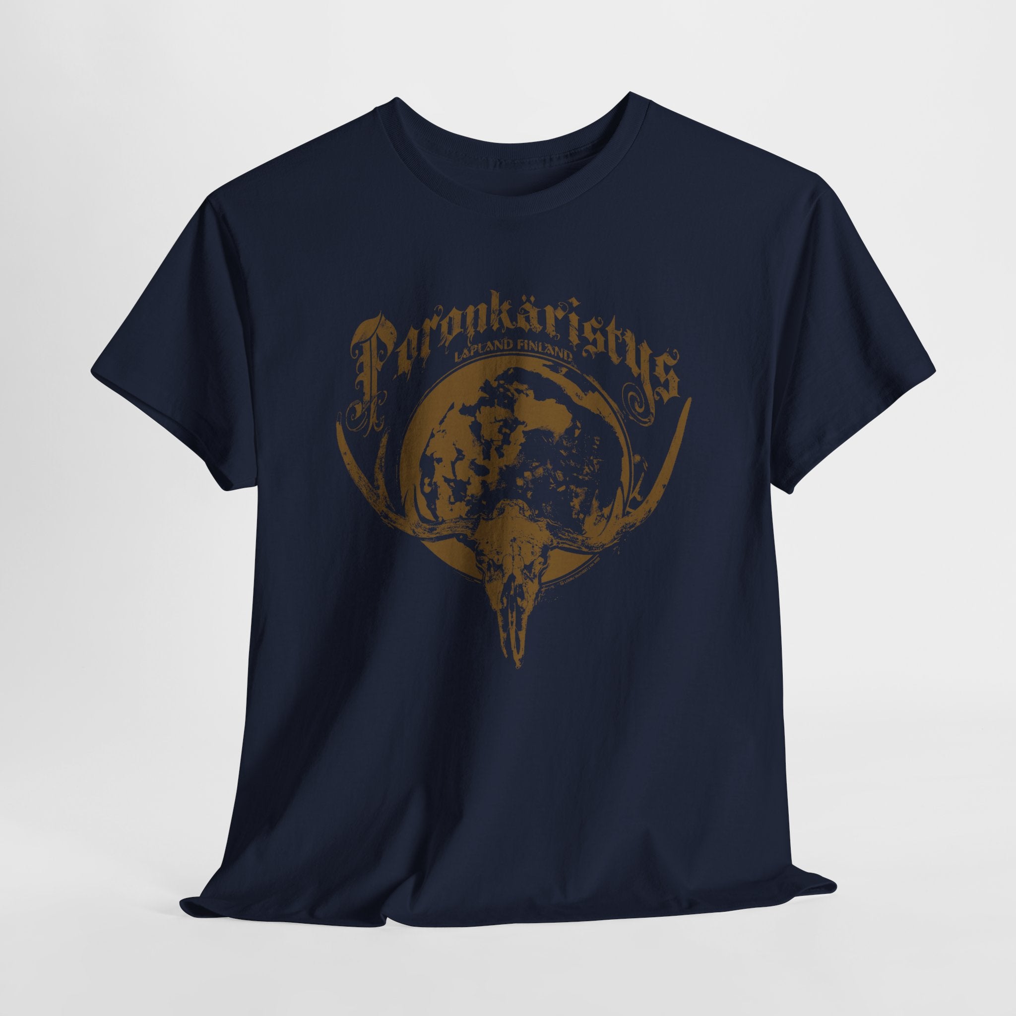 Poronkäristys Lapland Finland t-paita | 100% puuvillaa, unisex