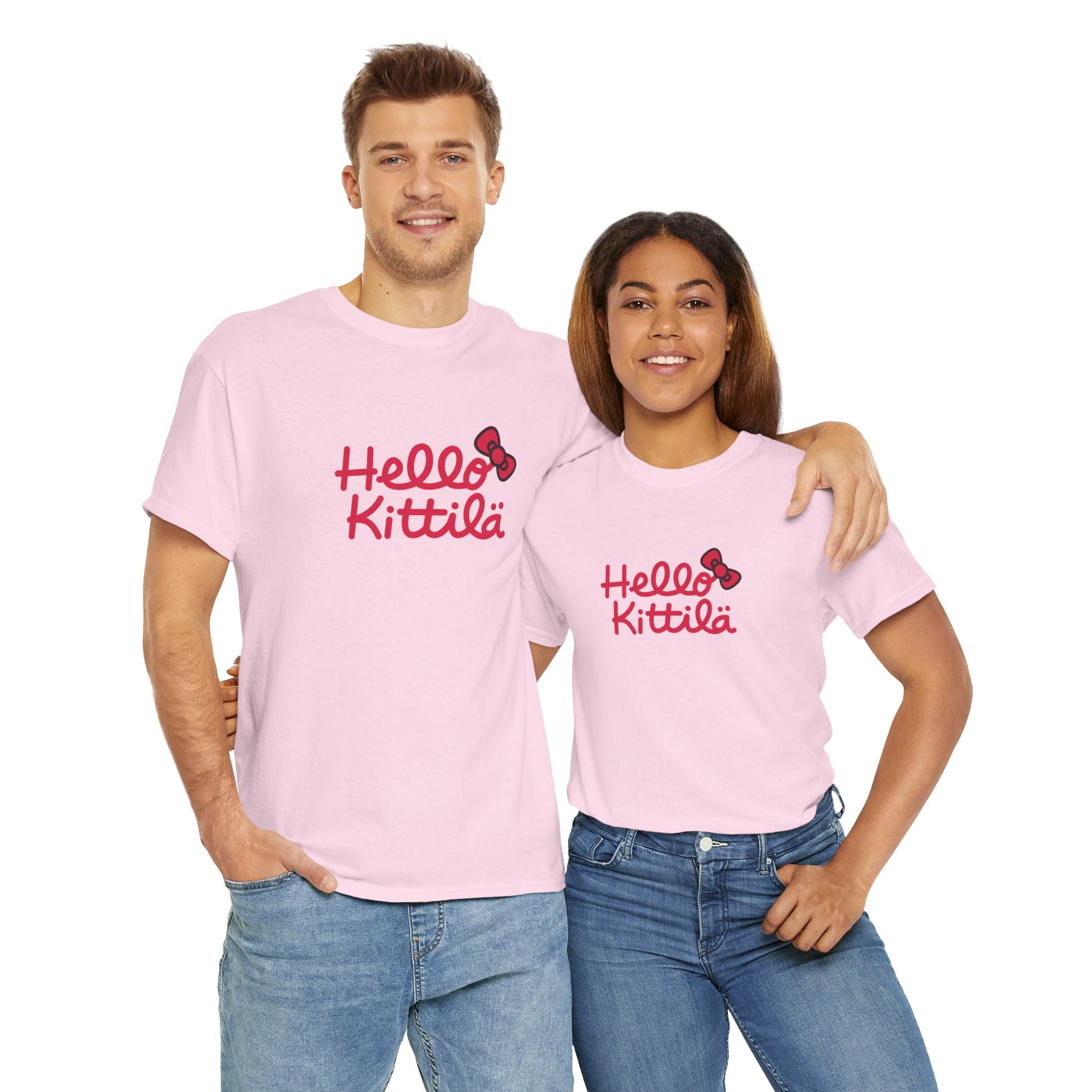 Hello Kittilä (iso teksti) | 100% puuvillaa, unisex