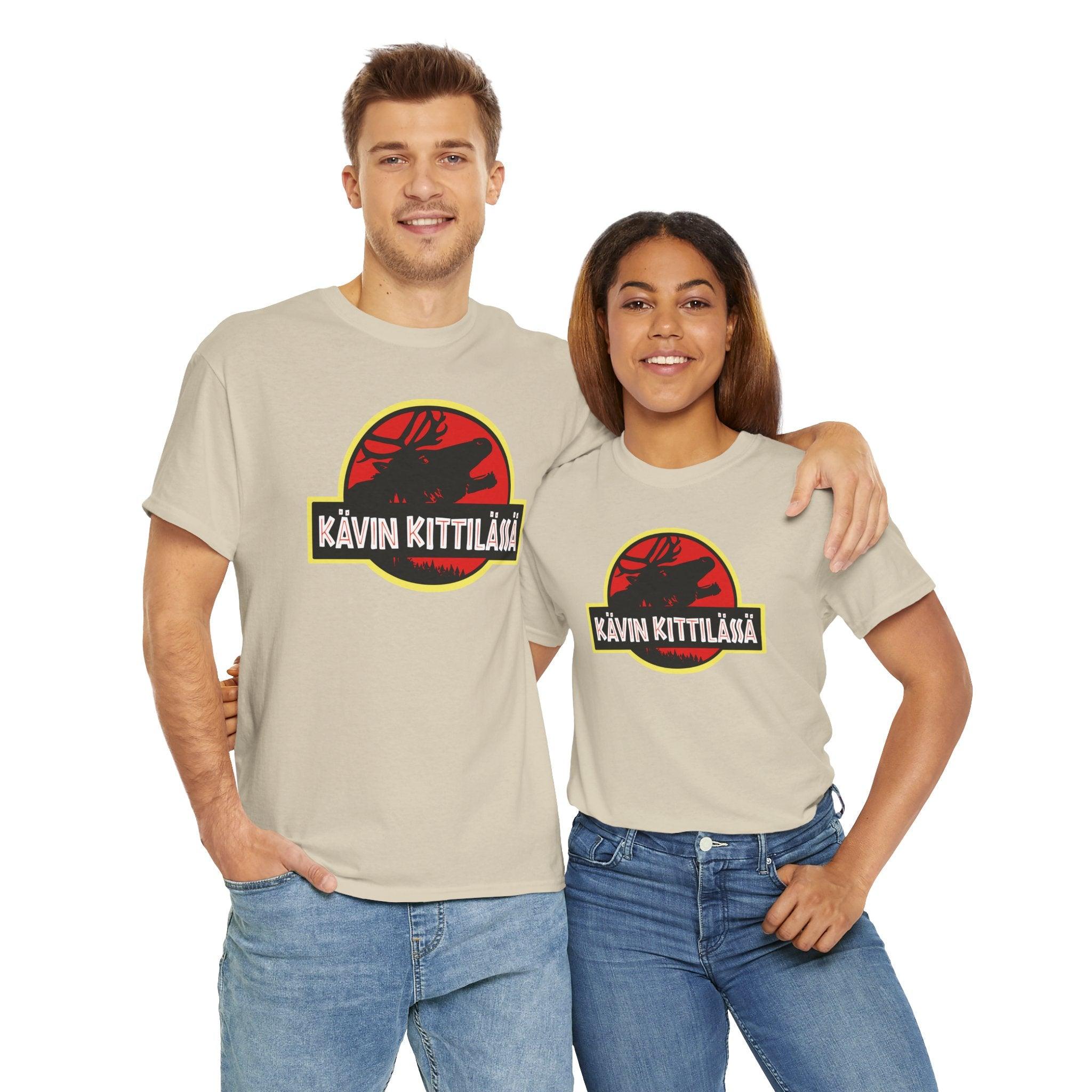 Kävin Kittilässä t-paita | 100% puuvillaa, unisex - Lourun verkkokauppa