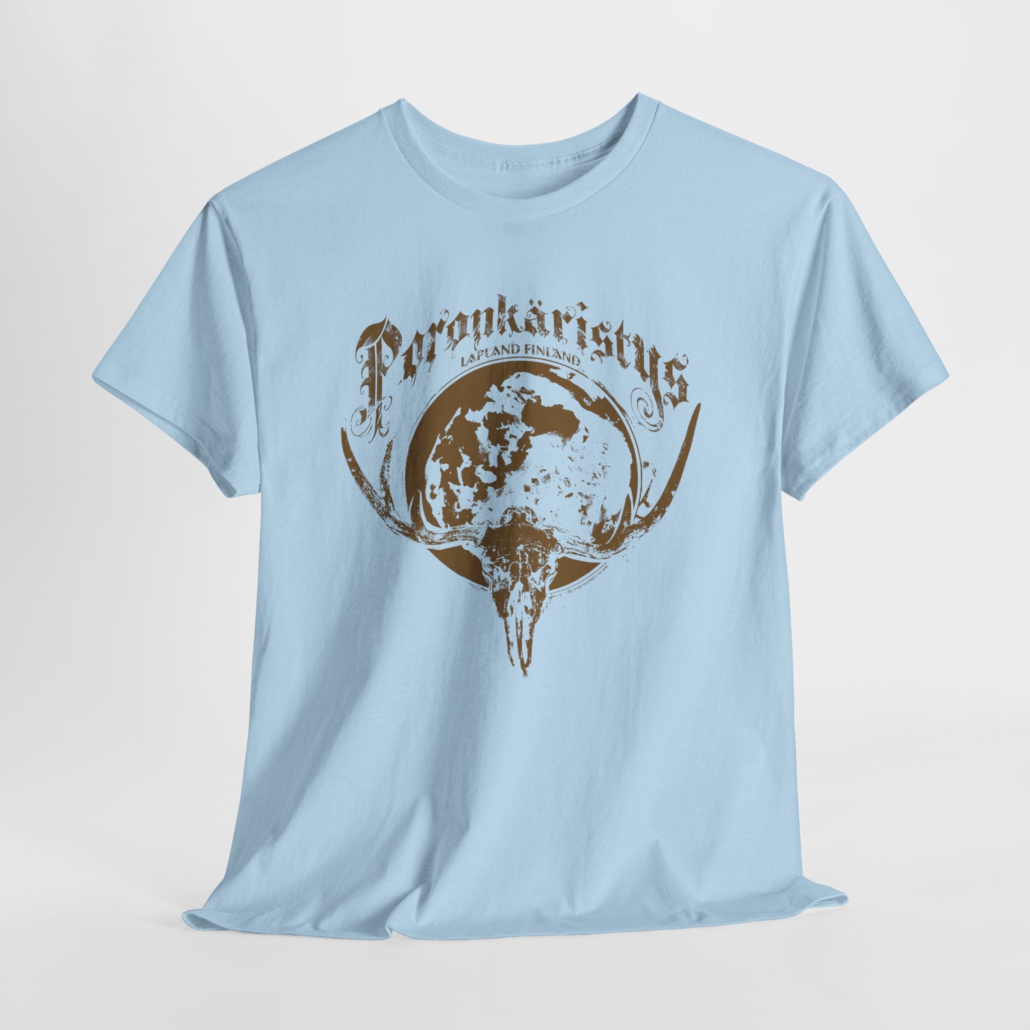 Poronkäristys Lapland Finland t-paita | 100% puuvillaa, unisex