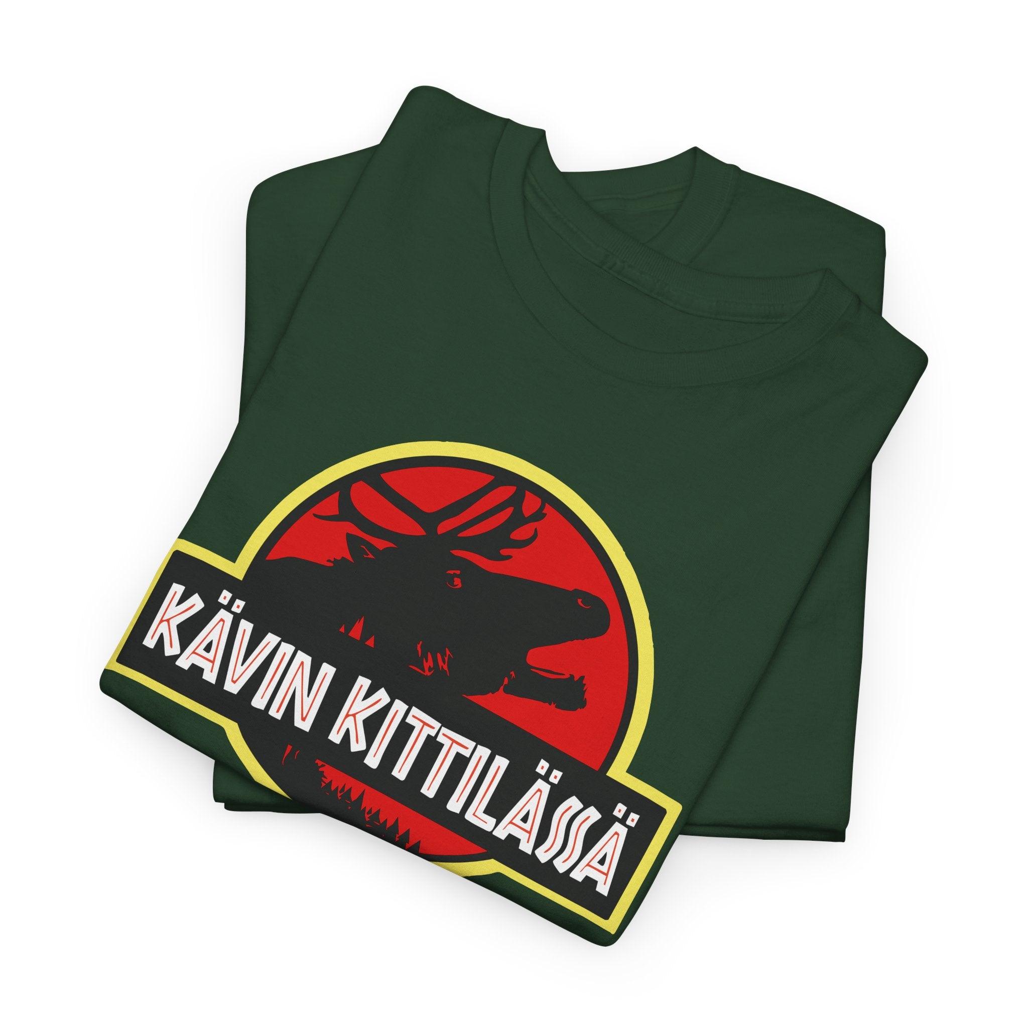 Kävin Kittilässä t-paita | 100% puuvillaa, unisex - Lourun verkkokauppa