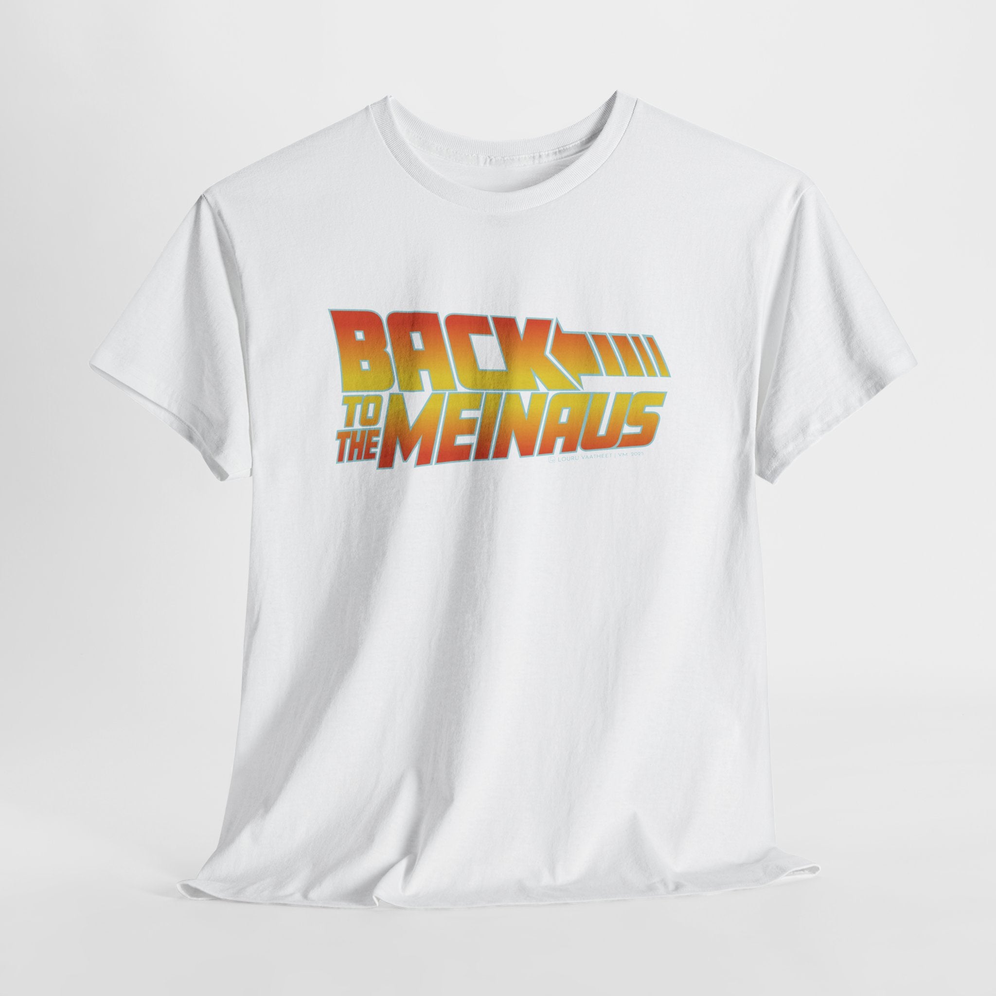Back to the Meinaus t-paita | 100% puuvillaa, unisex