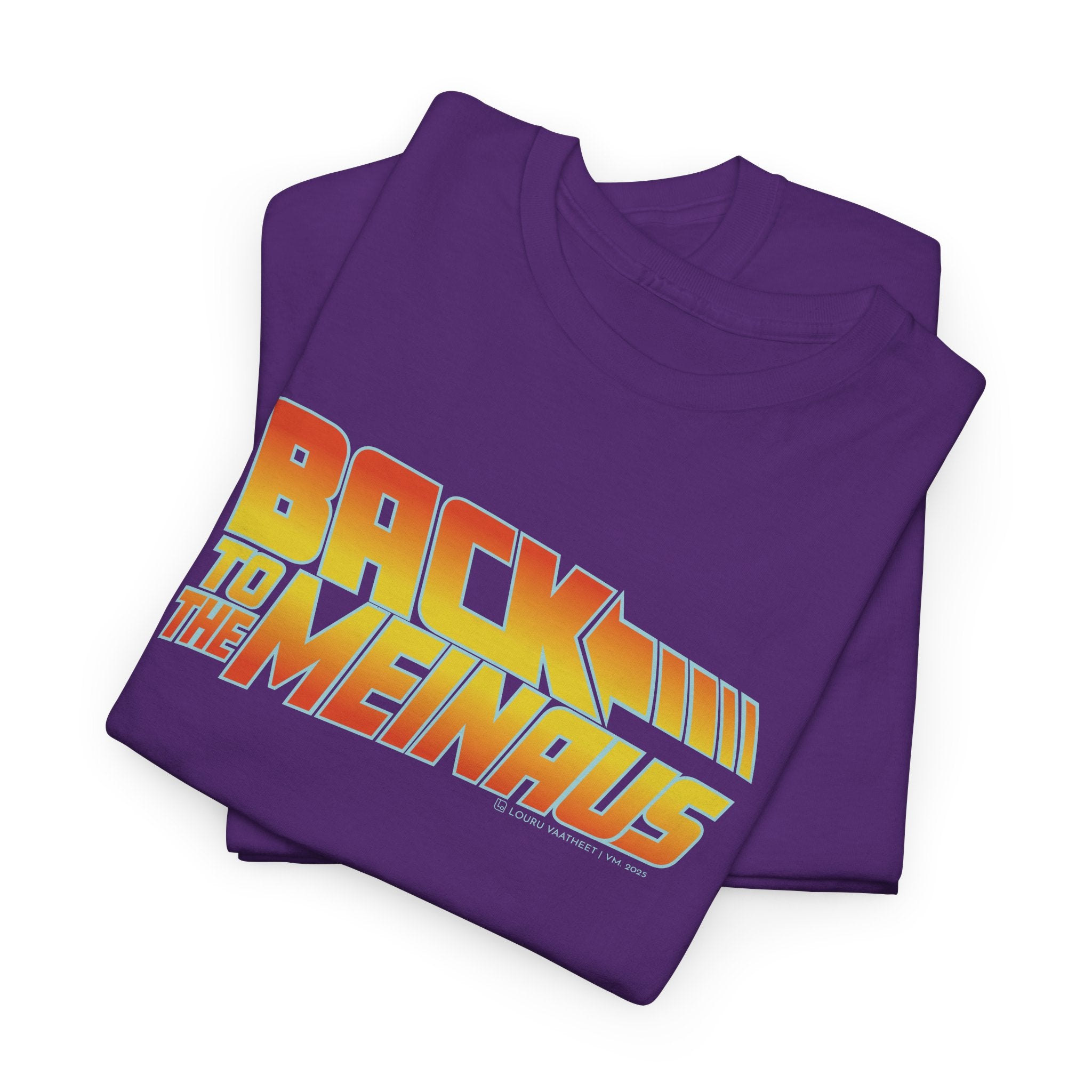 Back to the Meinaus t-paita | 100% puuvillaa, unisex