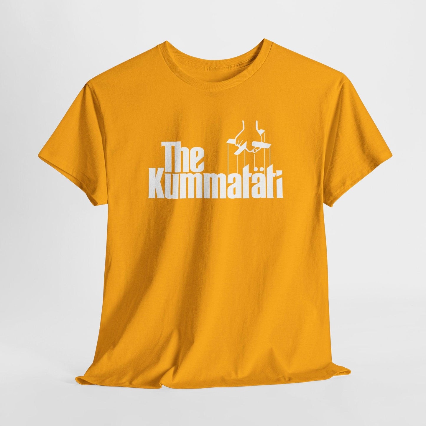 The Kummatäti t-paita, valkoinen teksti | 100% puuvillaa, unisex - Lourun verkkokauppa