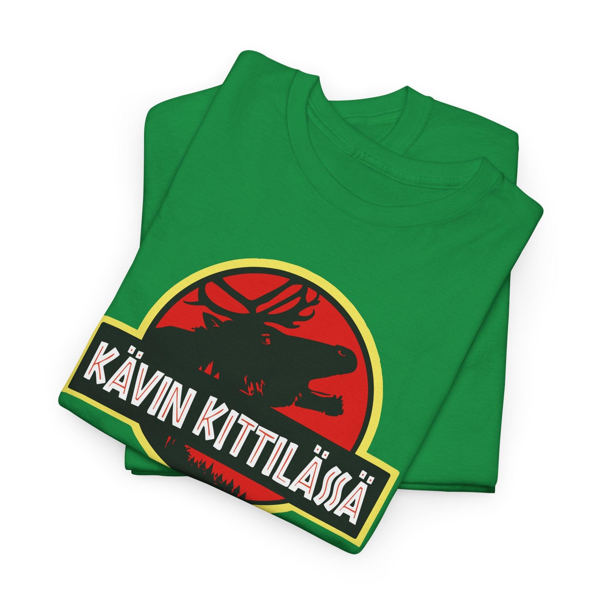 Kävin Kittilässä t-paita | 100% puuvillaa, unisex - Lourun verkkokauppa