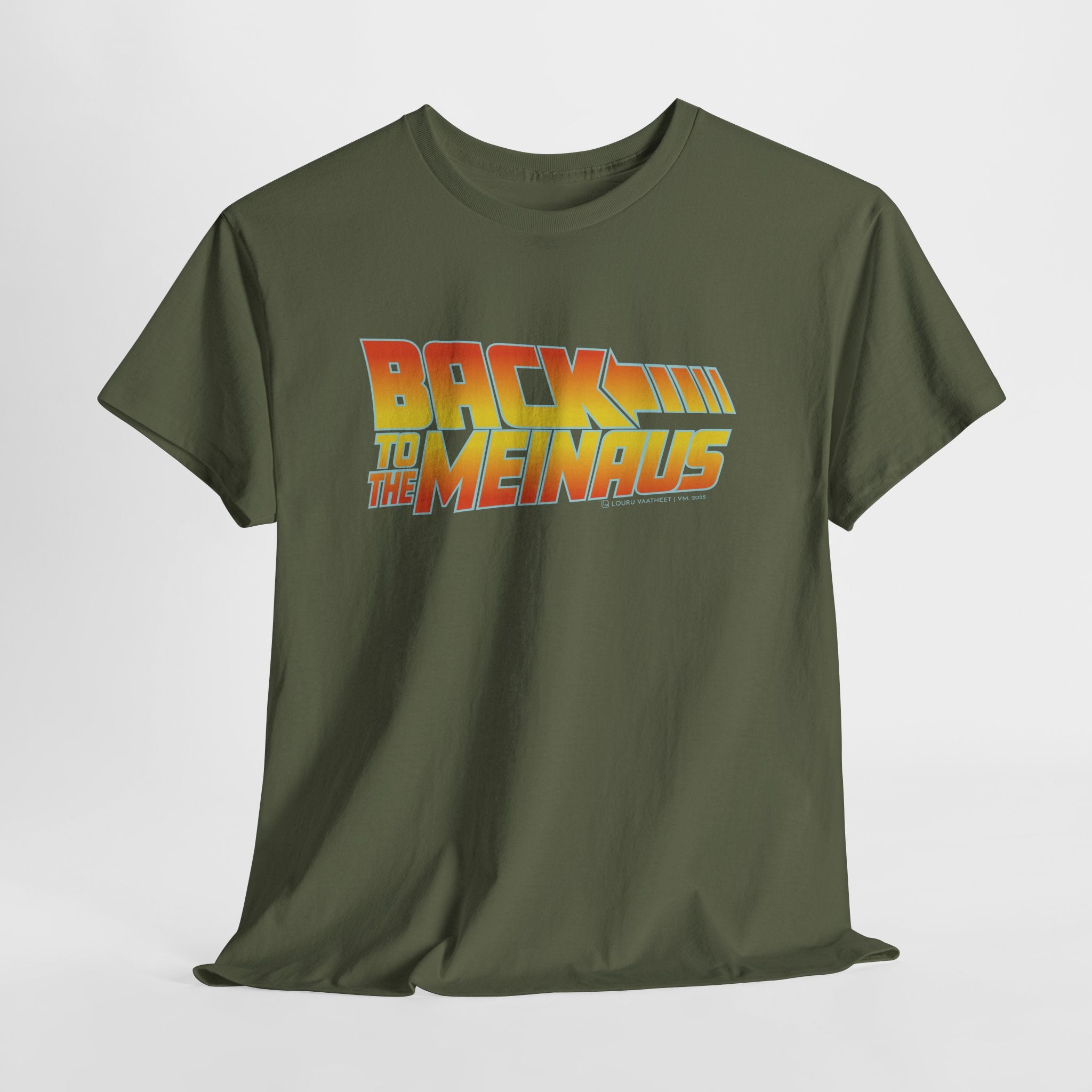 Back to the Meinaus t-paita | 100% puuvillaa, unisex