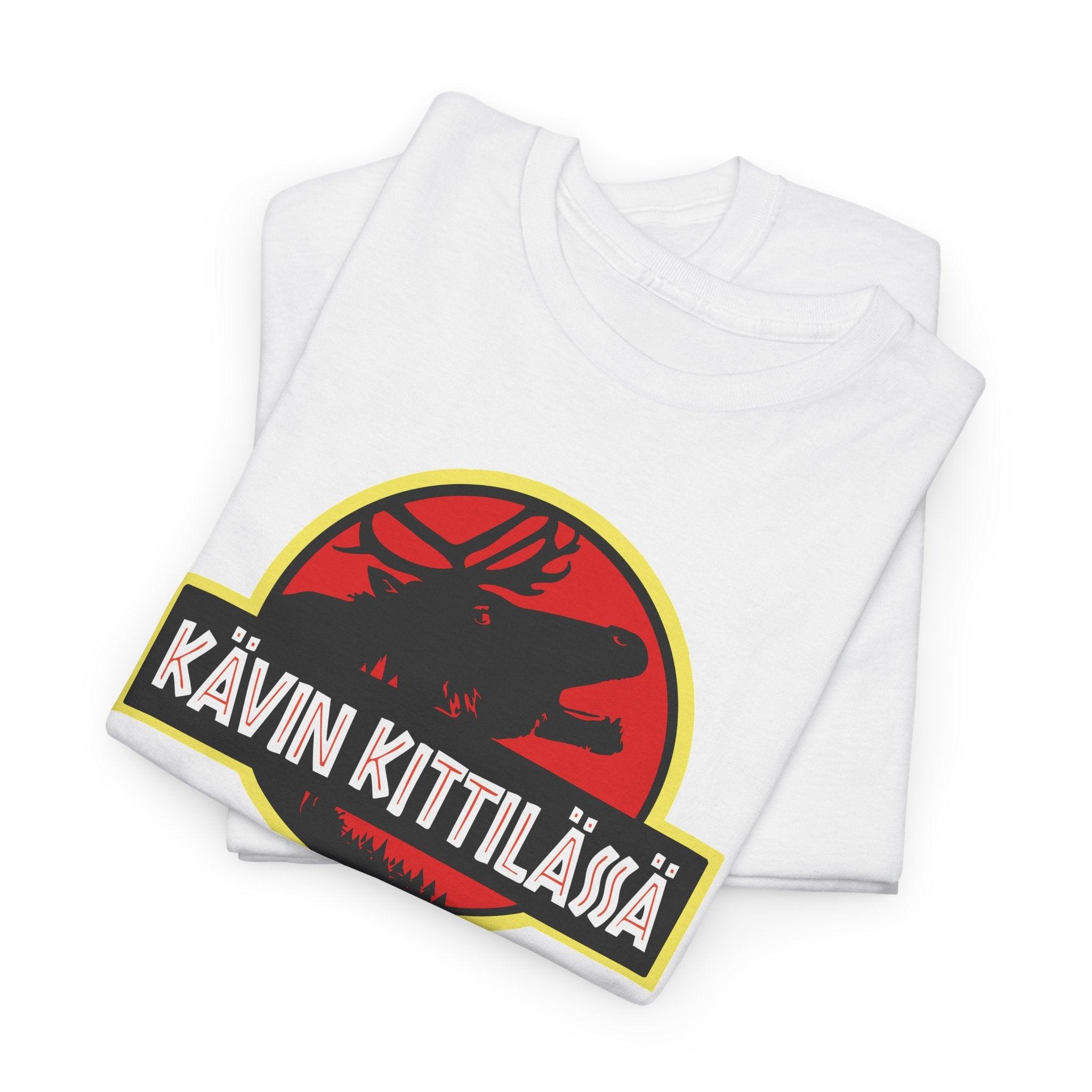 Kävin Kittilässä t-paita | 100% puuvillaa, unisex - Lourun verkkokauppa
