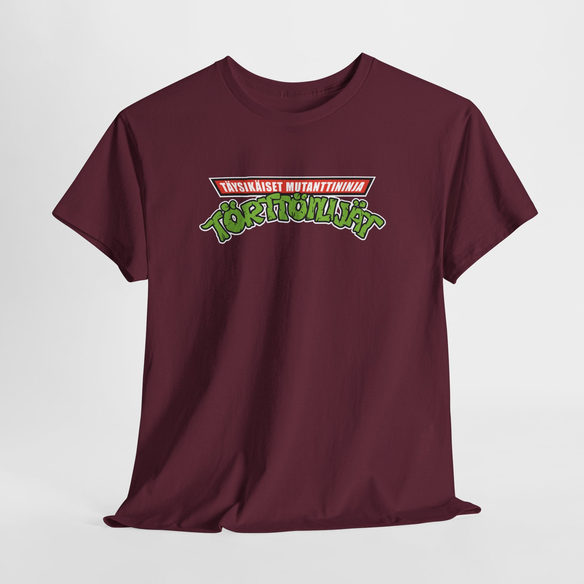 TMNT eli Täysikäiset Mutanttininja Törttöilijät t-paita | 100% puuvillaa, unisex
