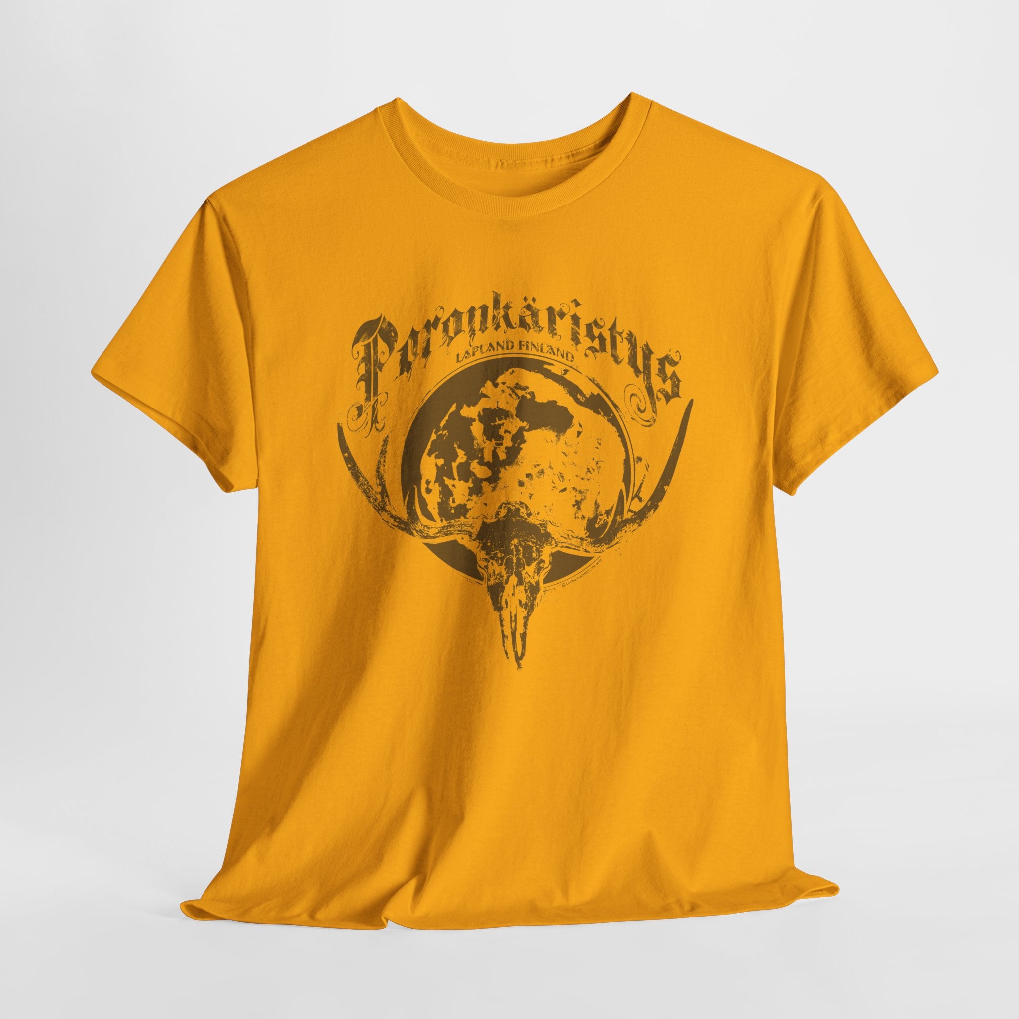 Poronkäristys Lapland Finland t-paita | 100% puuvillaa, unisex