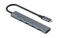 USB-C hub, 5 Gbps, 4x USB-A female