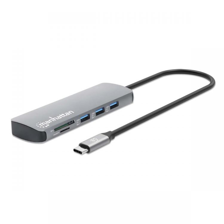 Manhattan SuperSpeed 9-in-1 Multiport hubi USB-C