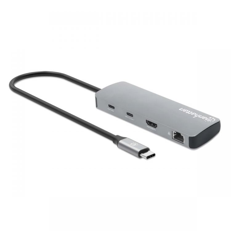 Manhattan SuperSpeed 9-in-1 Multiport USB-C Hub