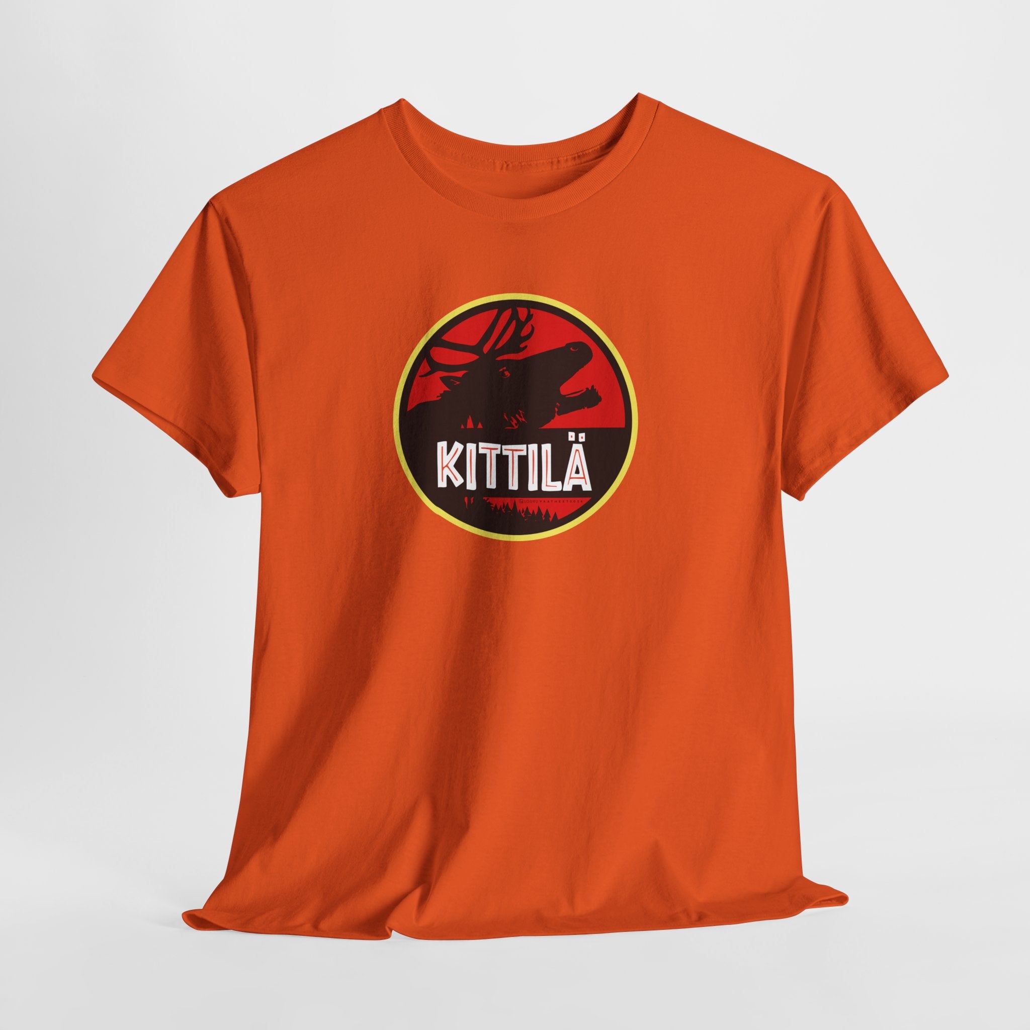 Kittilä t-paita (Jurassic Park tyyliin) | 100% puuvillaa, unisex