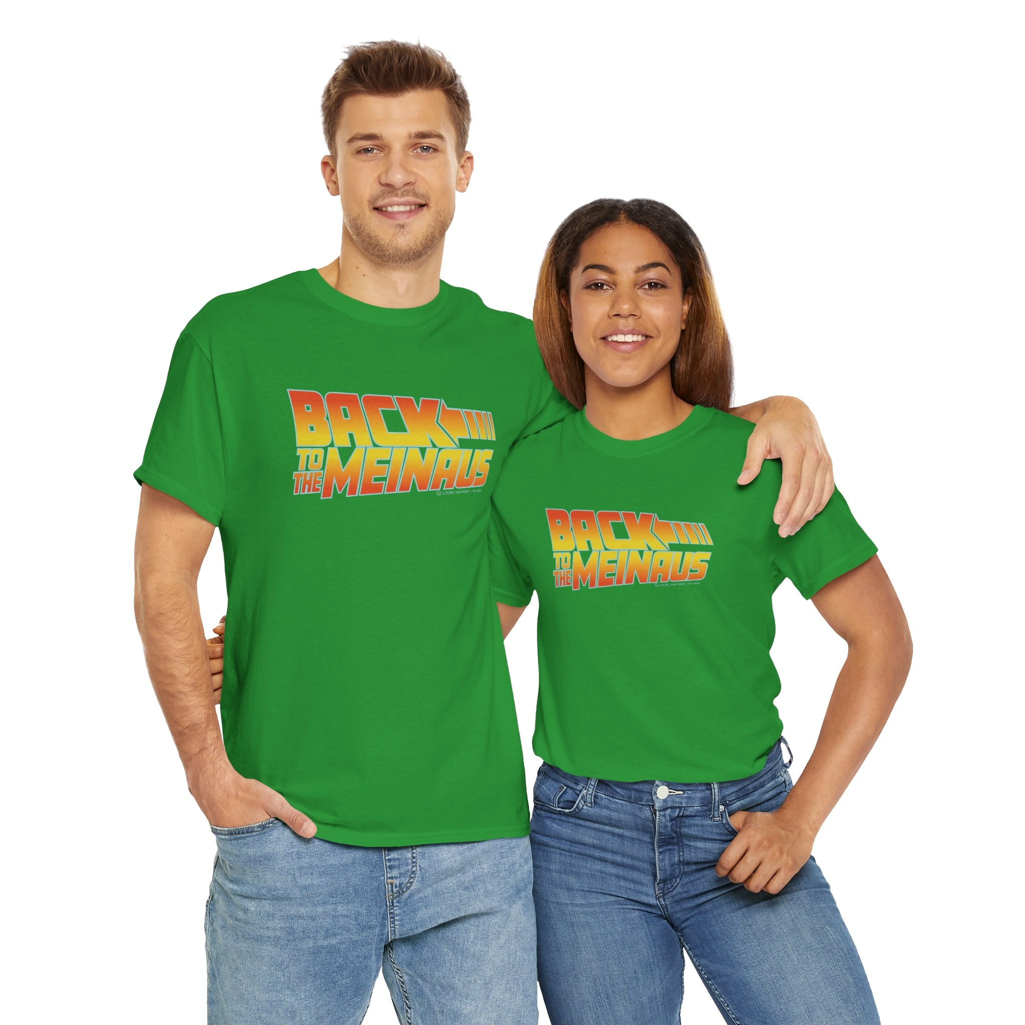 Back to the Meinaus t-paita | 100% puuvillaa, unisex