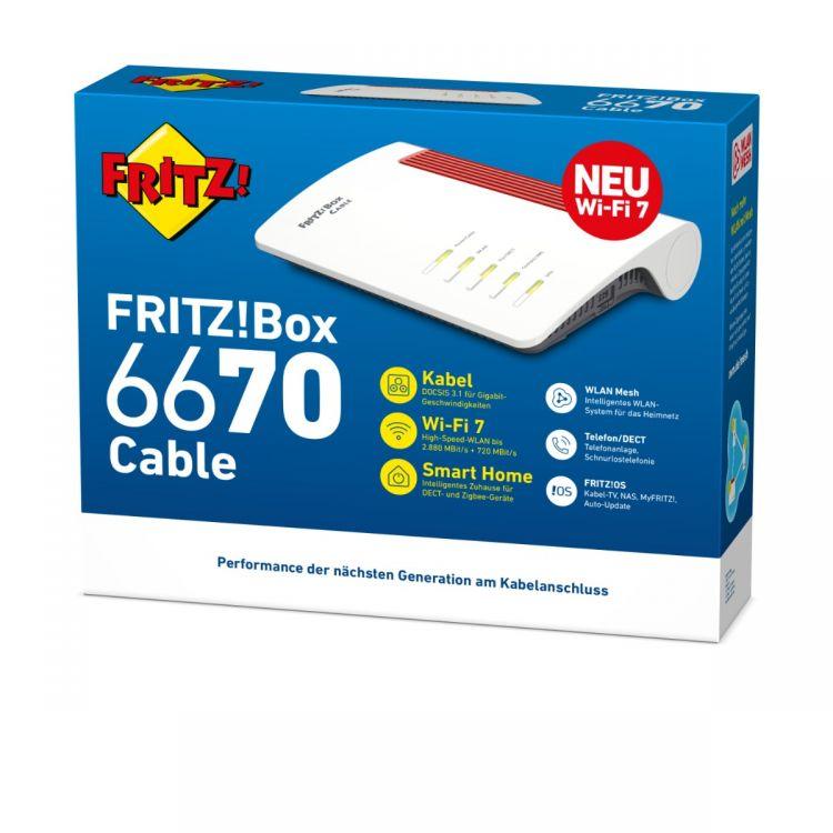 AVM FRITZ!Box 6670 Cable kaapelimodeemi - Lourun verkkokauppa