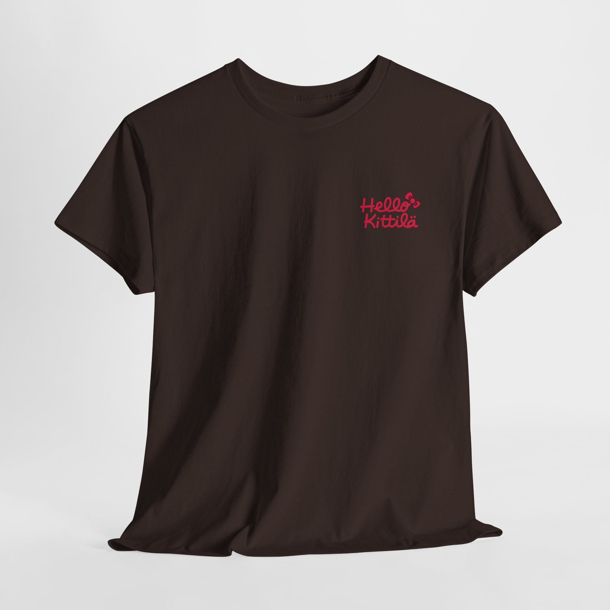 Hello Kittilä (pieni teksti) | 100% puuvillaa, unisex