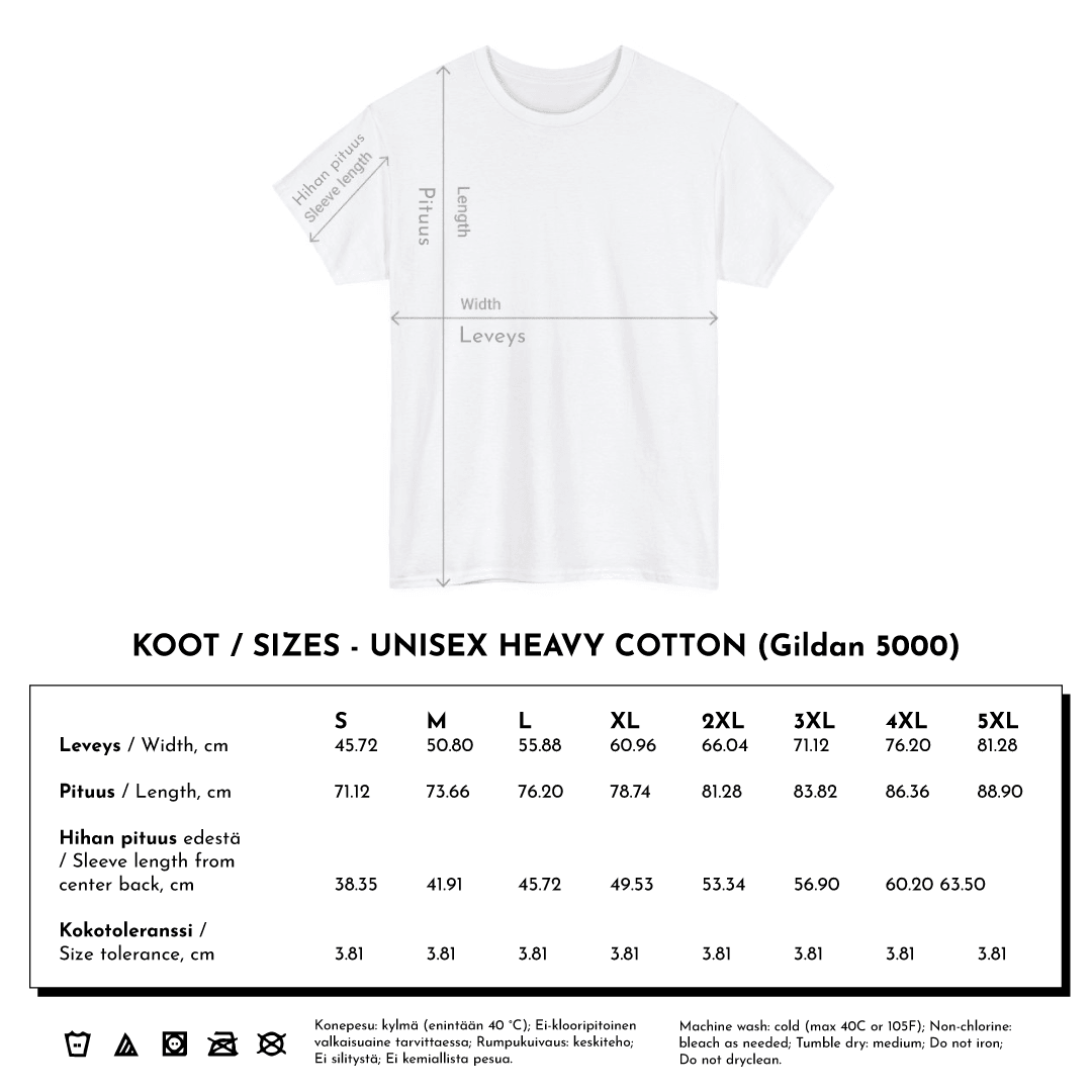 Sole Poka t-paita, musta teksti | 100% puuvillaa, unisex - Lourun verkkokauppa