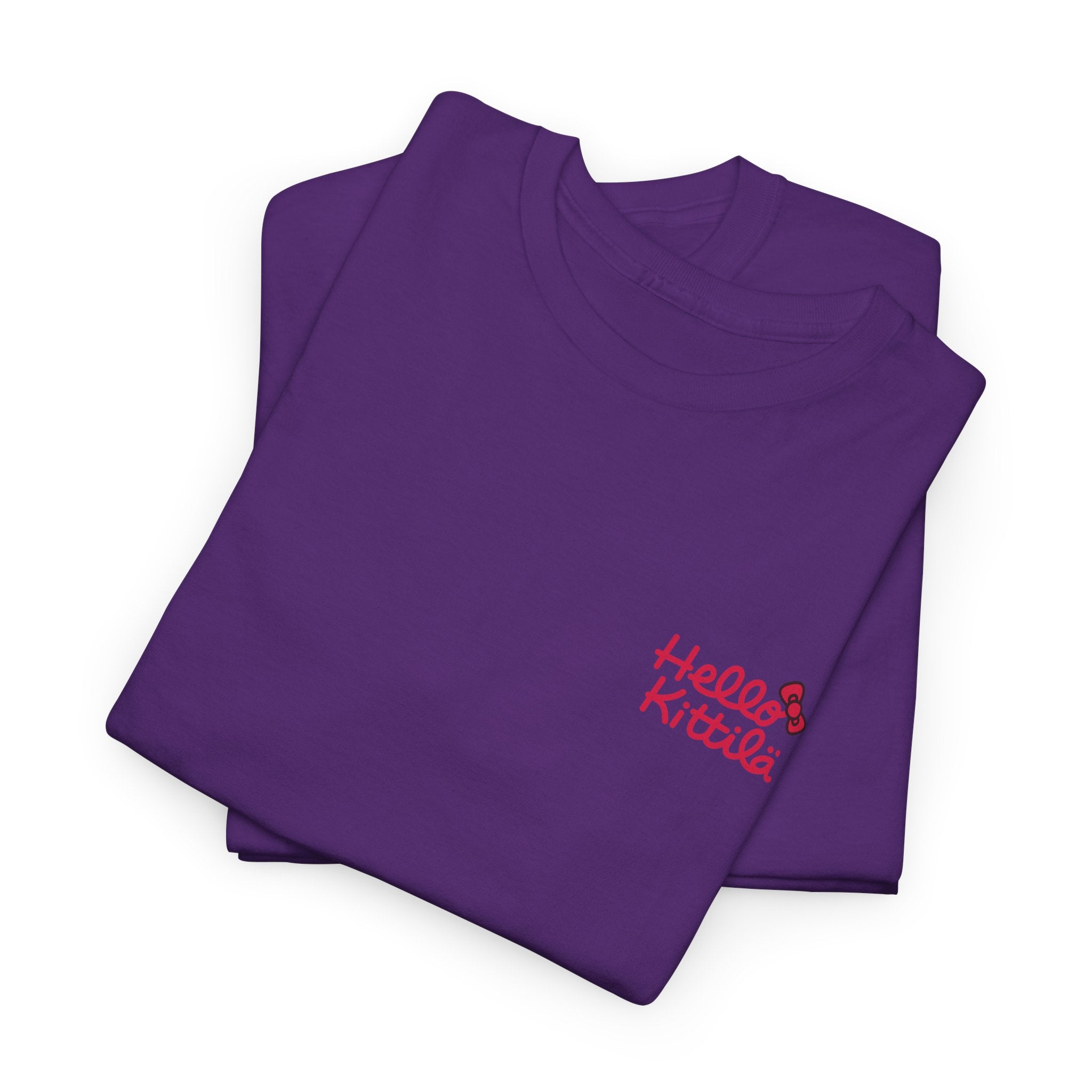 Hello Kittilä (pieni teksti) | 100% puuvillaa, unisex