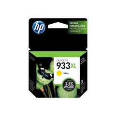 HP 933XL -mustekasetti, keltainen, myyntipakkaus