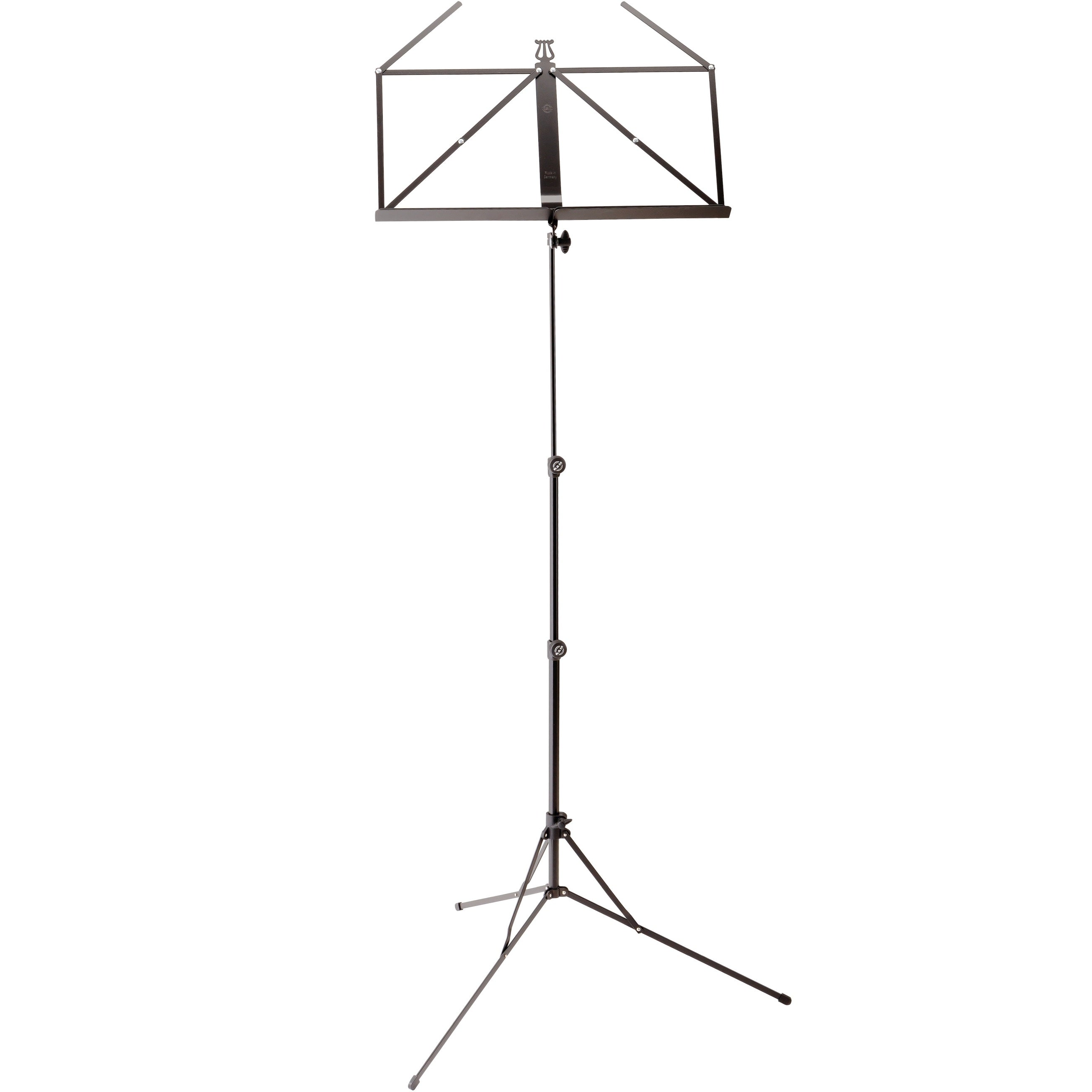K&M 10100B Music Stand Black - kokoontaitettava nuottiteline