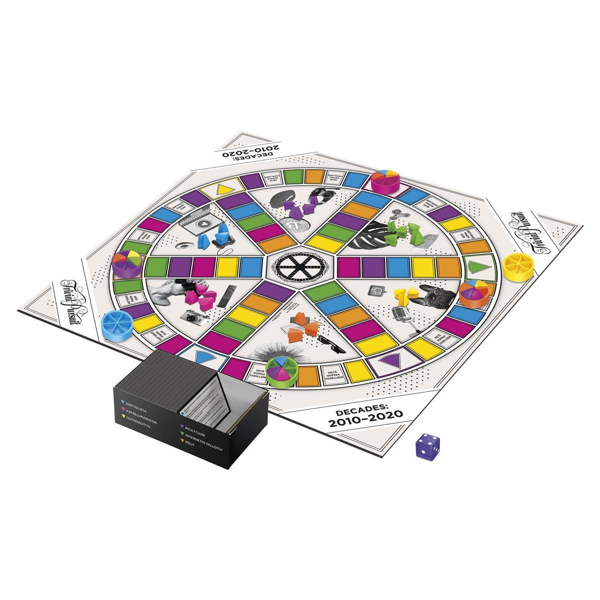 Trivial Pursuit Decades: 2010-2020 (FI) - Lourun verkkokauppa