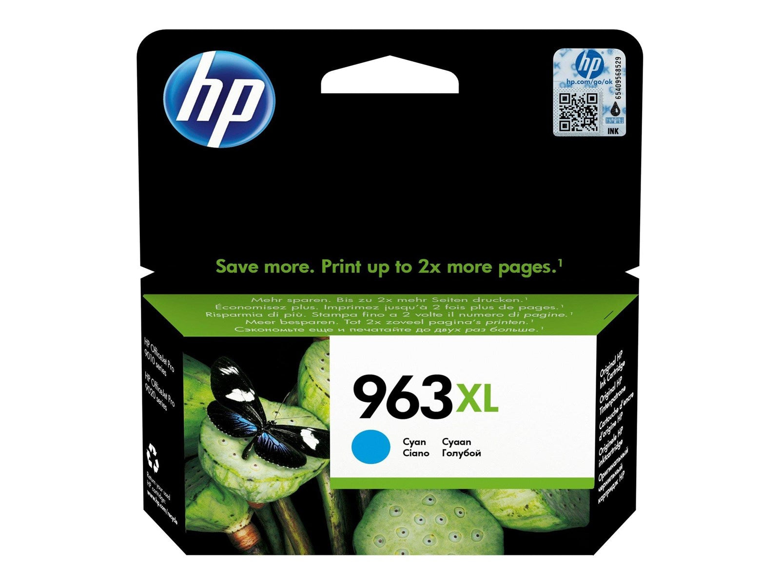 HP 963XL syaani