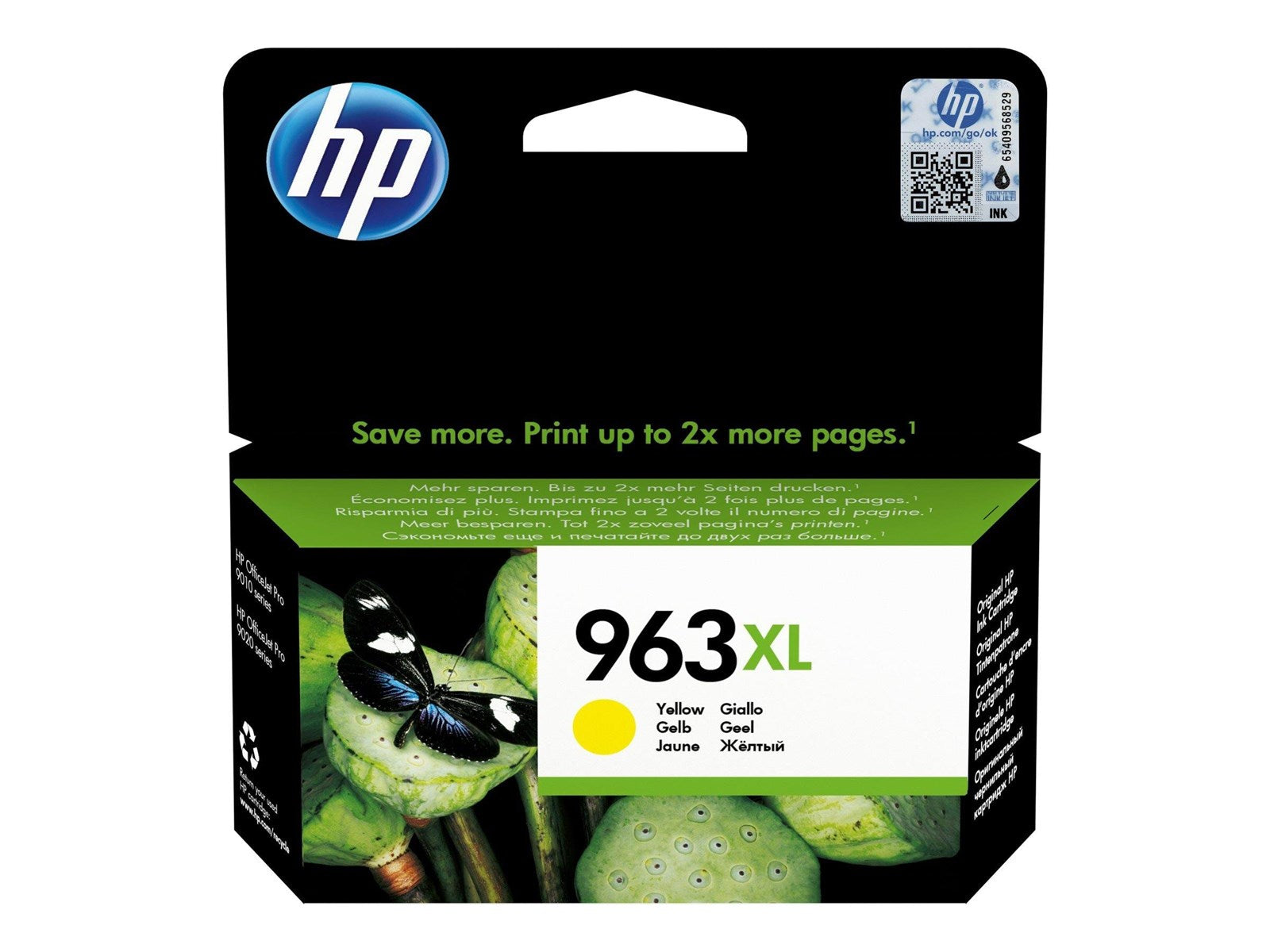 HP 963XL keltainen