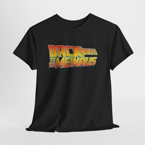 Back to the Meinaus t-paita | 100% puuvillaa, unisex - Lourun verkkokauppa