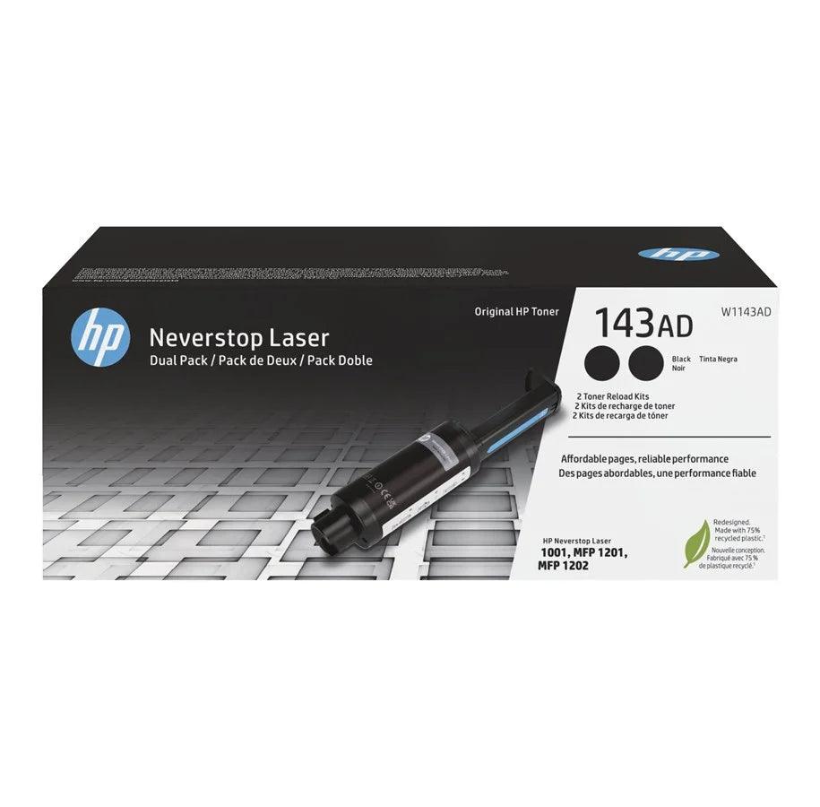 HP 143AD Dual Pack muste - Lourun verkkokauppa