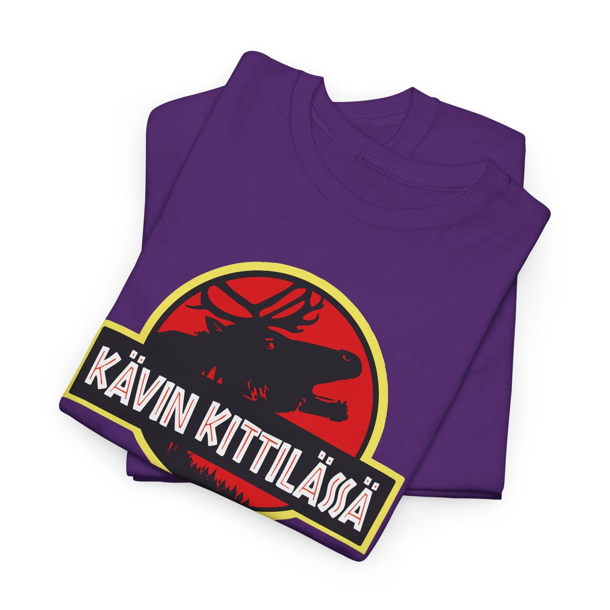 Kävin Kittilässä t-paita | 100% puuvillaa, unisex - Lourun verkkokauppa