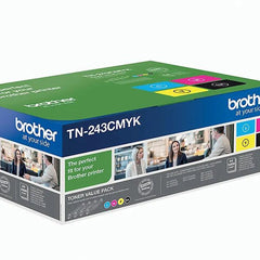 Brother TN-243CMYK -laservärikasettien monipakkaus, 4 väriä, myyntipakkaus