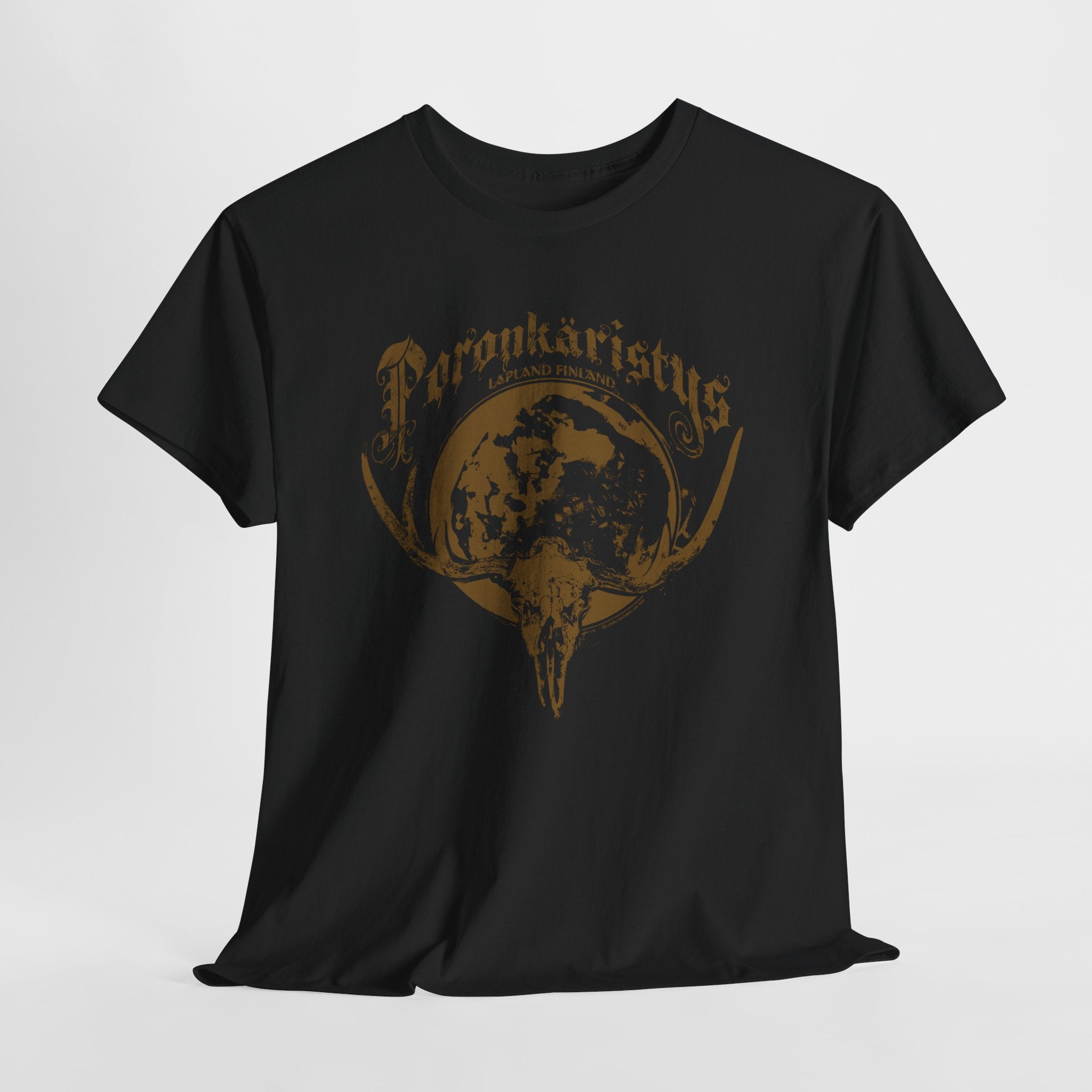 Poronkäristys Lapland Finland t-paita | 100% puuvillaa, unisex