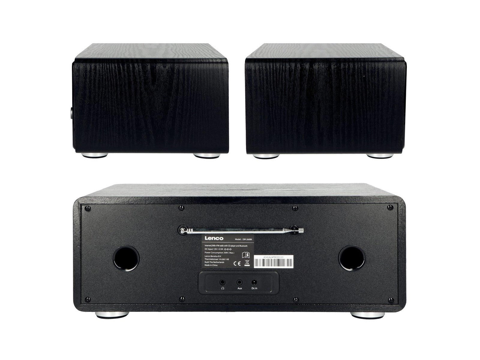 Lenco DIR-260BK FM/Internet radio BT