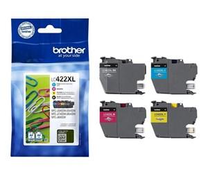 Brother LC 422XL 4-Pack kaikki värit - Lourun verkkokauppa