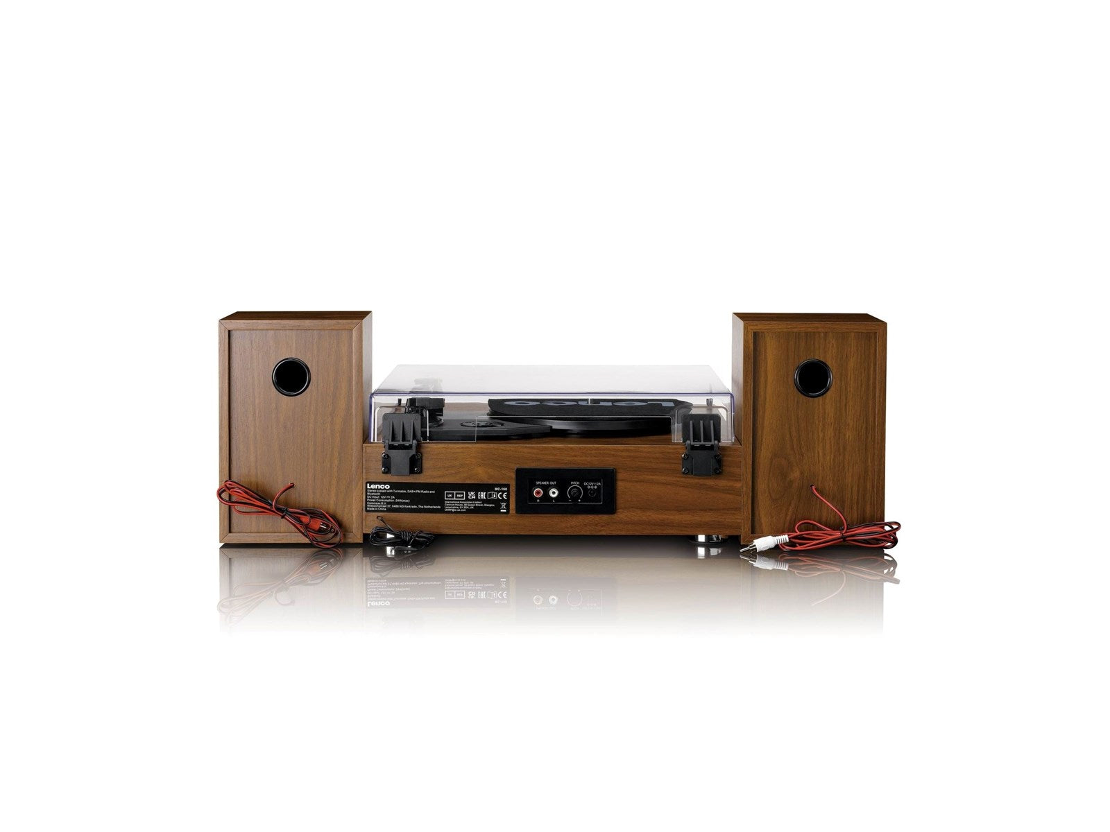 Lenco MC-160 Stereo setti, FM Radio, levysoitin