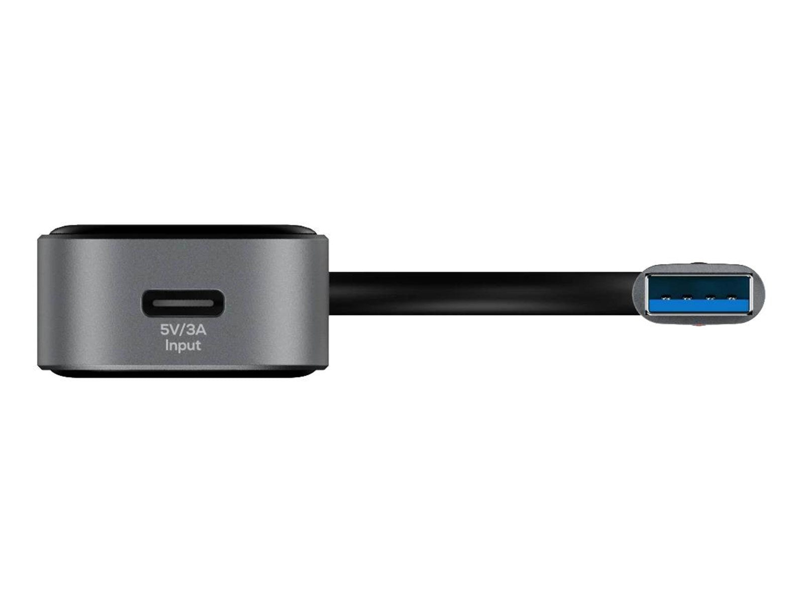 DELTACO USB-A Hub, 5 Gbit/s, 4x USB-A