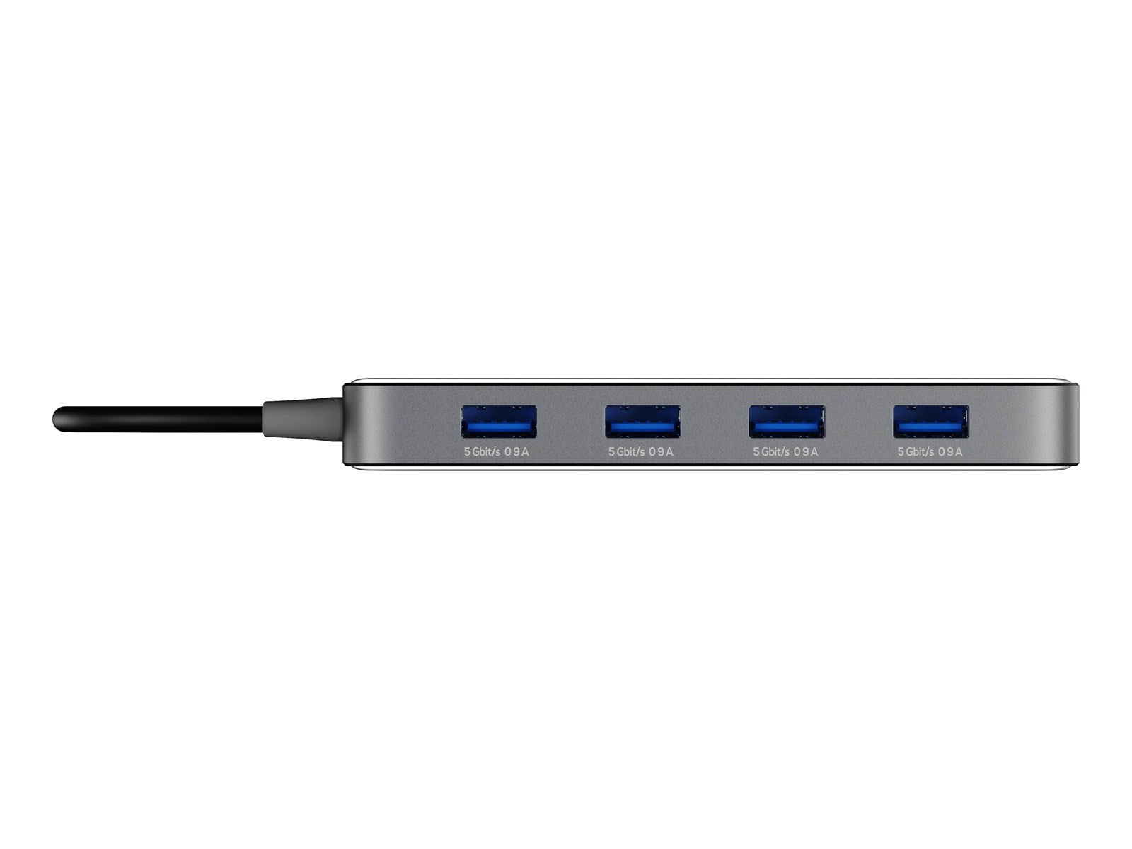DELTACO USB-A Hub, 5 Gbit/s, 4x USB-A