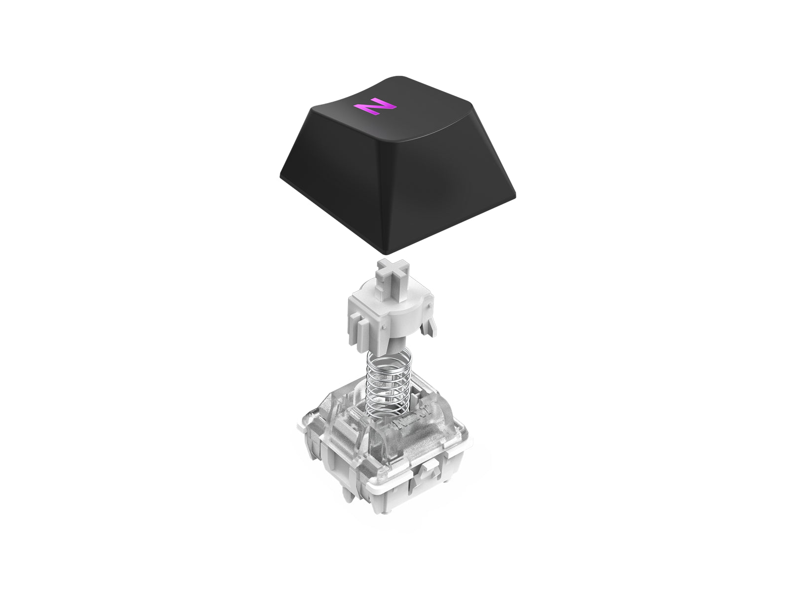 NZXT Function Elite MiniTKL - Pelinäppäimistö (Nordic)