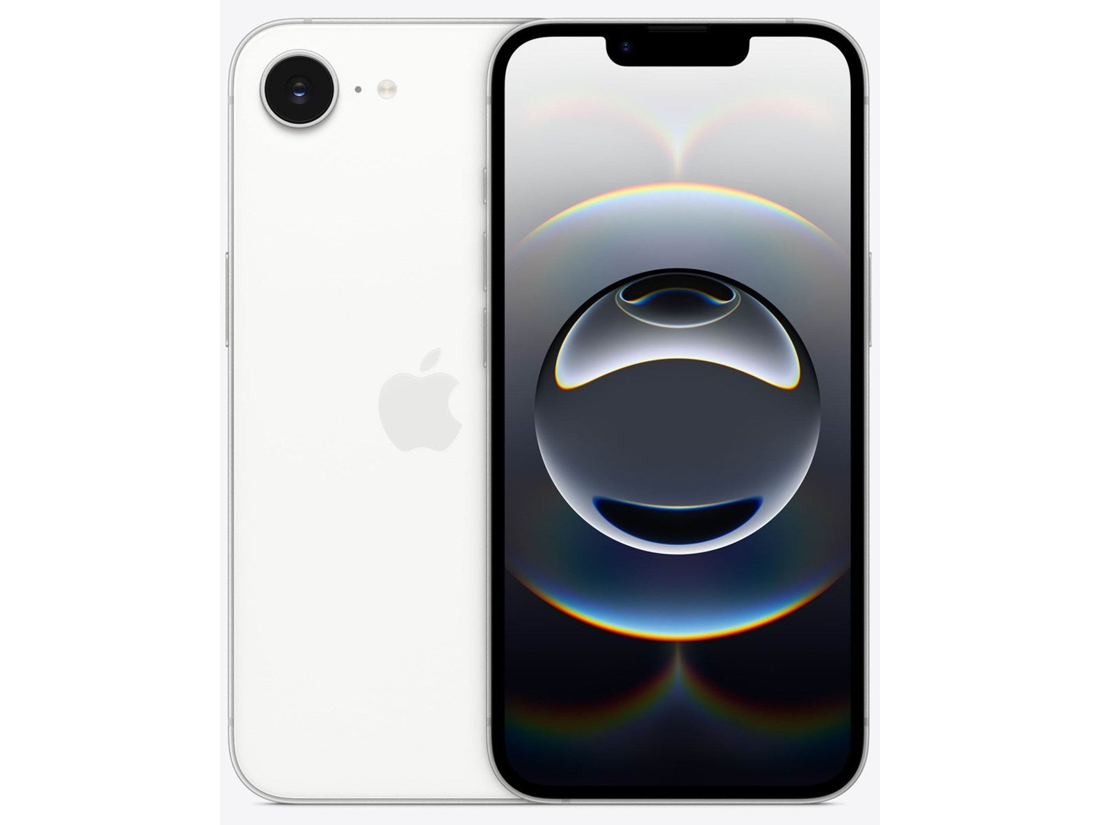 iPhone 16e 128GB, valkoinen