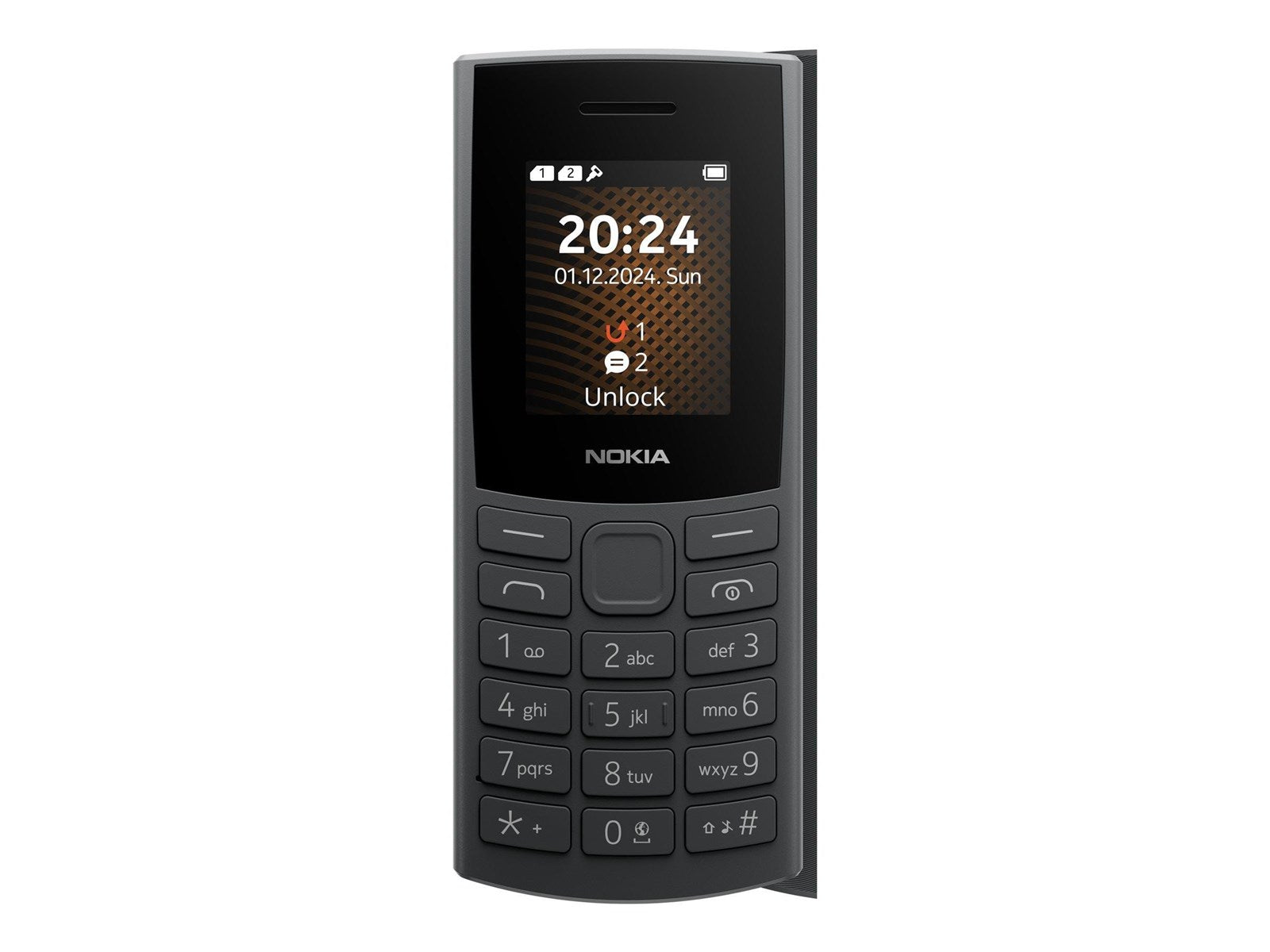 Nokia 105 4G 2nd Edition - Charcoal