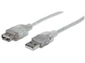 Manhattan Hi-Speed USB 2.0 jatkojohto, 4.5m - Lourun verkkokauppa