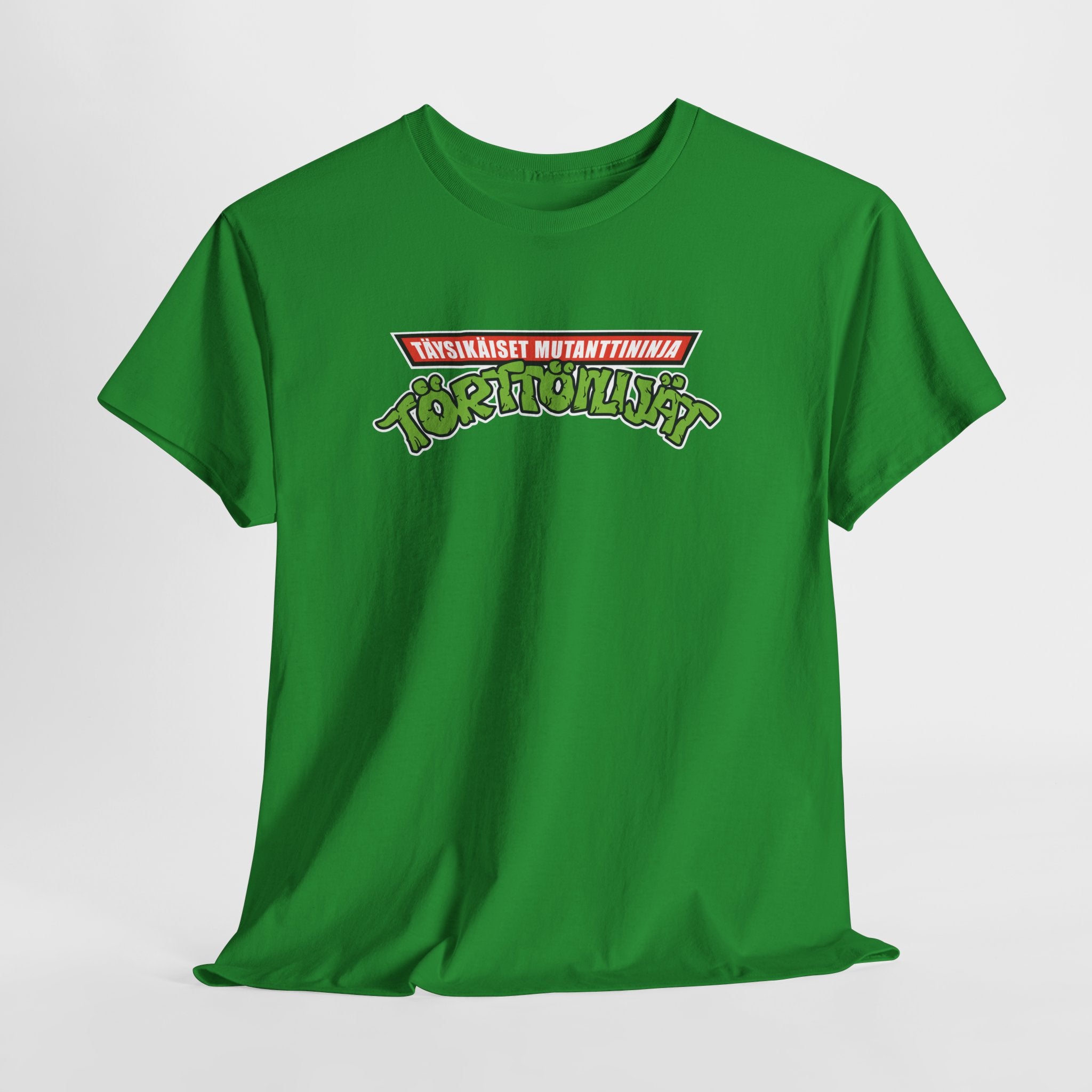 TMNT eli Täysikäiset Mutanttininja Törttöilijät t-paita | 100% puuvillaa, unisex