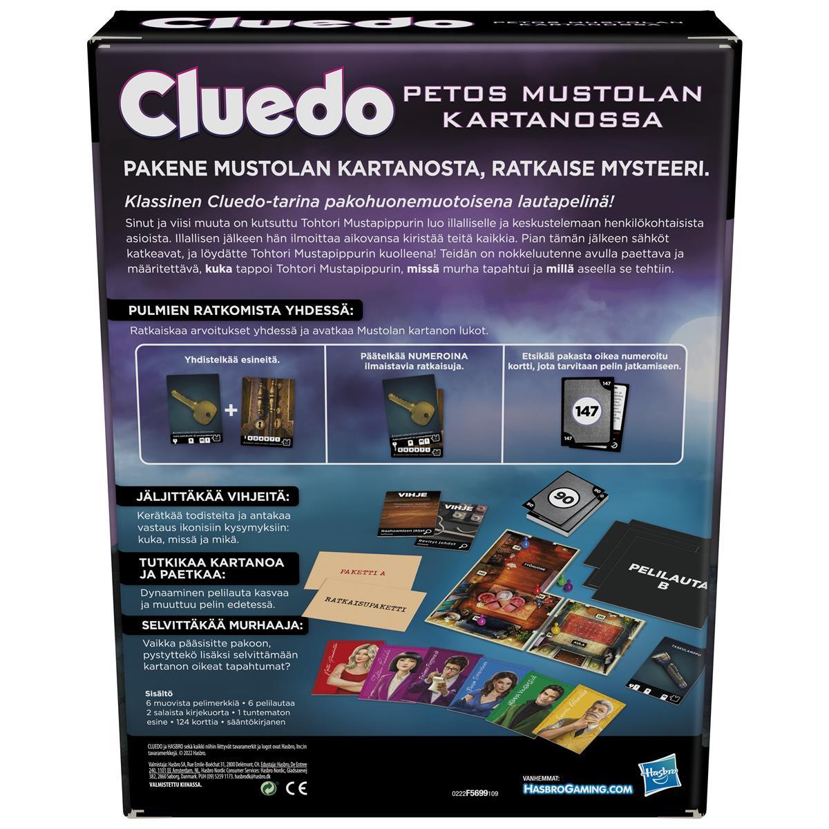 Cluedo Escape Treachery at Tudor Mansion (FI) - Lourun verkkokauppa