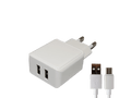 ENOJY 2.4A verkkolaturi USB-C -kaapelilla - Lourun verkkokauppa