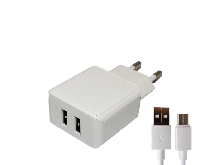 ENOJY 2.4A verkkolaturi USB-C -kaapelilla