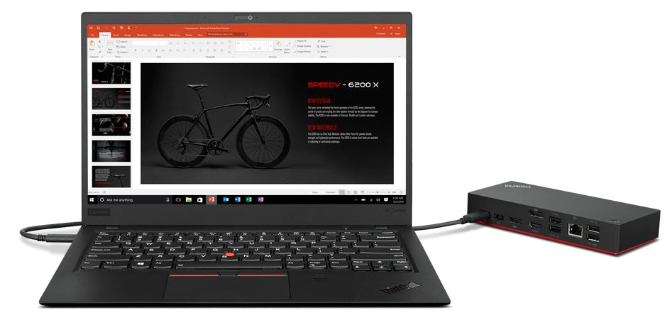 Lenovo ThinkPad Universal USB-C telakka
