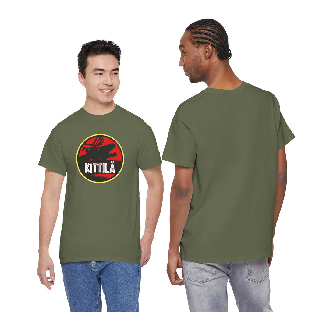 Kittilä t-paita (Jurassic Park tyyliin) | 100% puuvillaa, unisex
